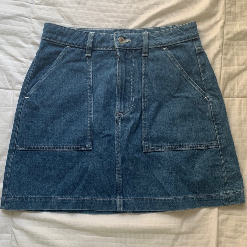 Denim A Line Skirt by H&M